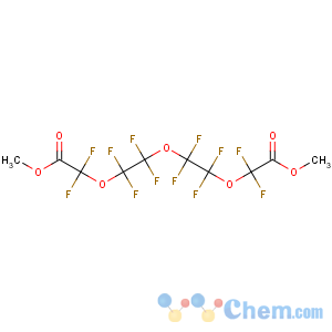 CAS No:35910-59-9 methyl<br />2-[2-[2-(1,1-difluoro-2-methoxy-2-oxoethoxy)-1,1,2,<br />2-tetrafluoroethoxy]-1,1,2,2-tetrafluoroethoxy]-2,2-difluoroacetate