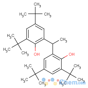 CAS No:35958-30-6 2,4-ditert-butyl-6-[1-(3,5-ditert-butyl-2-hydroxyphenyl)ethyl]phenol