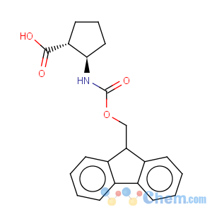 CAS No:359586-69-9 Cyclopentanecarboxylicacid, 2-[[(9H-fluoren-9-ylmethoxy)carbonyl]amino]-, (1R,2R)-