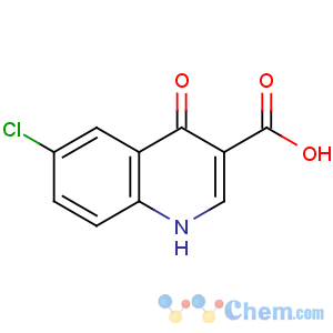 CAS No:35973-14-9 6-chloro-4-oxo-1H-quinoline-3-carboxylic acid