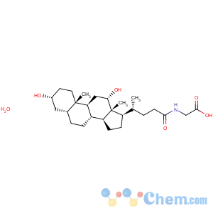 CAS No:360-65-6 Glycodeoxycholic acid monohydrate