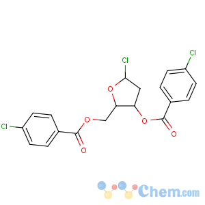 CAS No:3601-90-9 [(2R,3S)-5-chloro-3-(4-chlorobenzoyl)oxyoxolan-2-yl]methyl<br />4-chlorobenzoate