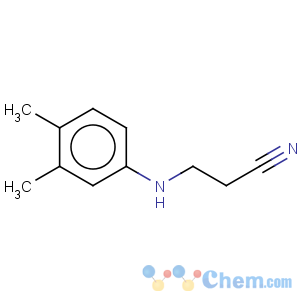 CAS No:36034-61-4 Propanenitrile,3-[(3,4-dimethylphenyl)amino]-