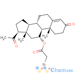 CAS No:36049-50-0 Pregn-4-ene-3,20-dione,11-[(bromoacetyl)oxy]-, (11a)- (9CI)