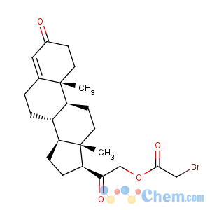 CAS No:36049-51-1 Pregn-4-ene-3,20-dione,21-[(bromoacetyl)oxy]- (9CI)