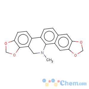 CAS No:3606-45-9 1,3-Dioxolo[4,5-i][1,3]dioxolo[4',5':4,5]benzo[1,2-c]phenanthridine,13,14-dihydro-13-methyl-