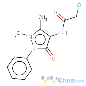 CAS No:3608-86-4 Acetamide,2-chloro-N-(2,3-dihydro-1,5-dimethyl-3-oxo-2-phenyl-1H-pyrazol-4-yl)-
