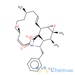 CAS No:36084-18-1 3H-Oxacyclotetradecino[2,3-d]oxireno[f]isoindole-11,13(4H,14H)-dione,5,6,7,8,15,15a,16,16a,17a,17b-decahydro-8-hydroxy-4,16,16a-trimethyl-15-(phenylmethyl)-,(1E,4R,8R,9E,12aS,15S,15aS,16S,16aR,17aS,17bS)-