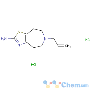 CAS No:36085-73-1 6-prop-2-enyl-4,5,7,8-tetrahydro-[1,3]thiazolo[4,<br />5-d]azepin-2-amine