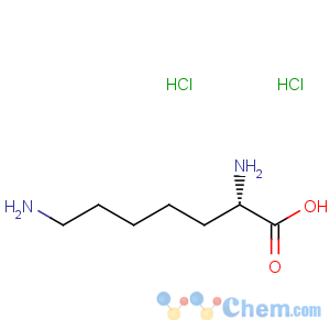 CAS No:36087-09-9 Heptanoicacid, 2,7-diamino-, hydrochloride (1:1), (2S)-