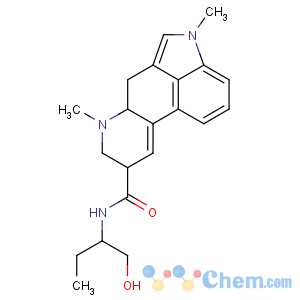 CAS No:361-37-5 (6aR,9R)-N-[(2S)-1-hydroxybutan-2-yl]-4,7-dimethyl-6,6a,8,<br />9-tetrahydroindolo[4,3-fg]quinoline-9-carboxamide