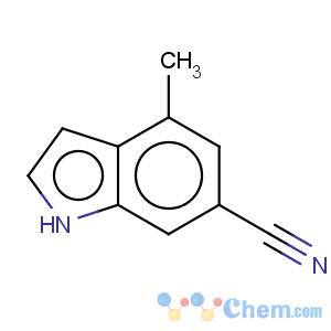 CAS No:3613-02-3 1H-Indole-6-carbonitrile,4-methyl-