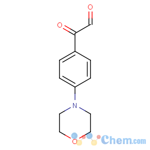 CAS No:361344-43-6 2-(4-morpholin-4-ylphenyl)-2-oxoacetaldehyde