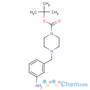 CAS No:361345-40-6 tert-butyl 4-[(3-aminophenyl)methyl]piperazine-1-carboxylate