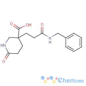 CAS No:361372-43-2 3-[3-(benzylamino)-3-oxopropyl]-6-oxopiperidine-3-carboxylic acid