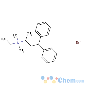 CAS No:3614-30-0 4,4-diphenylbutan-2-yl-ethyl-dimethylazanium