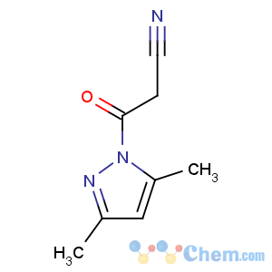 CAS No:36140-83-7 3-(3,5-dimethylpyrazol-1-yl)-3-oxopropanenitrile