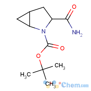 CAS No:361440-67-7 tert-butyl<br />(1S,3S,5S)-3-carbamoyl-2-azabicyclo[3.1.0]hexane-2-carboxylate