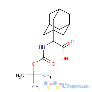 CAS No:361441-97-6 (2S)-2-(1-adamantyl)-2-[(2-methylpropan-2-yl)oxycarbonylamino]acetic<br />acid