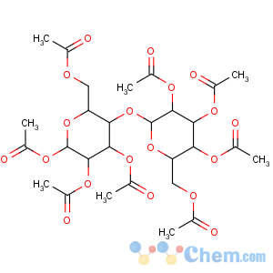 CAS No:3616-19-1 D-Glucopyranose,4-O-(2,3,4,6-tetra-O-acetyl-b-D-glucopyranosyl)-, 1,2,3,6-tetraacetate