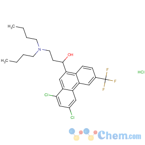 CAS No:36167-63-2 3-(dibutylamino)-1-[1,<br />3-dichloro-6-(trifluoromethyl)phenanthren-9-yl]propan-1-ol