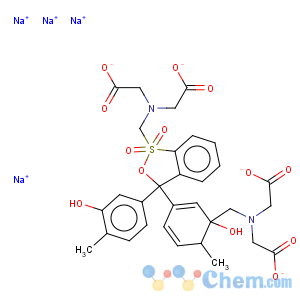 CAS No:3618-43-7 Xylenol orange tetrasodium salt