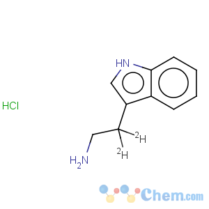 CAS No:362049-48-7 1H-Indole-3-ethan-a,a-d2-amine, monohydrochloride (9CI)