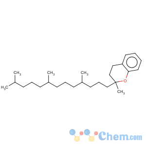 CAS No:362051-21-6 2H-1-Benzopyran,3,4-dihydro-2-methyl-2-(4,8,12-trimethyltridecyl)-