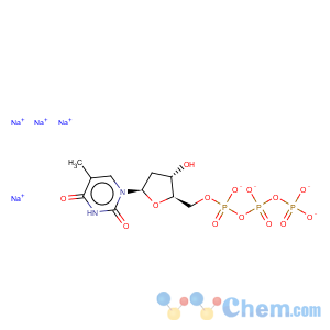 CAS No:3624-46-2 2'-Deoxythymidine 5'-triphosphoric acid tetrasodium salt