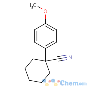 CAS No:36263-51-1 1-(4-methoxyphenyl)cyclohexane-1-carbonitrile