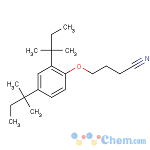 CAS No:36268-65-2 4-[2,4-bis(2-methylbutan-2-yl)phenoxy]butanenitrile