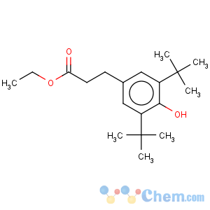 CAS No:36294-24-3 Benzenepropanoic acid,3,5-bis(1,1-dimethylethyl)-4-hydroxy-, ethyl ester