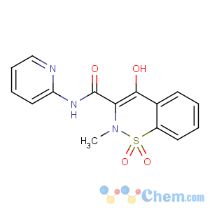 CAS No:36322-90-4 4-hydroxy-2-methyl-1,1-dioxo-N-pyridin-2-yl-1λ