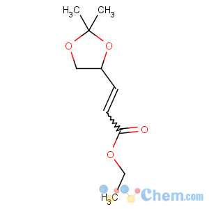 CAS No:36326-38-2 ethyl 3-(2,2-dimethyl-1,3-dioxolan-4-yl)prop-2-enoate