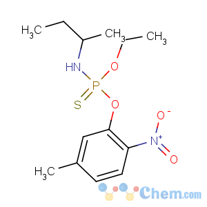 CAS No:36335-67-8 N-[ethoxy-(5-methyl-2-nitrophenoxy)phosphinothioyl]butan-2-amine