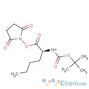 CAS No:36360-61-9 Carbamic acid,[1-[[(2,5-dioxo-1-pyrrolidinyl)oxy]carbonyl]pentyl]-, 1,1-dimethylethyl ester,(S)- (9CI)