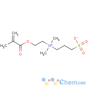 CAS No:3637-26-1 3-[dimethyl-[2-(2-methylprop-2-enoyloxy)ethyl]azaniumyl]propane-1-<br />sulfonate