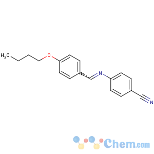CAS No:36405-17-1 4-[(4-butoxyphenyl)methylideneamino]benzonitrile