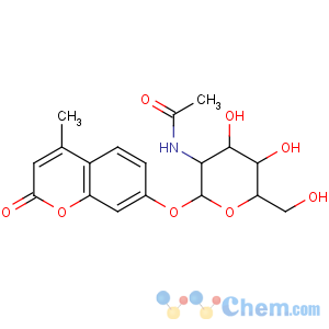 CAS No:36476-29-6 N-[4,<br />5-dihydroxy-6-(hydroxymethyl)-2-(4-methyl-2-oxochromen-7-yl)oxyoxan-3-<br />yl]acetamide