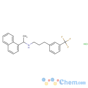 CAS No:364782-34-3 N-[(1R)-1-naphthalen-1-ylethyl]-3-[3-(trifluoromethyl)phenyl]propan-1-<br />amine