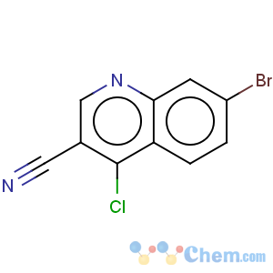 CAS No:364793-57-7 3-Quinolinecarbonitrile,7-bromo-4-chloro-