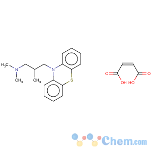 CAS No:36506-71-5 N,N,2-trimethyl-3-(10H-phenothiazin-10-yl)propan-1-amine (2Z)-but-2-enedioate