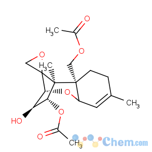 CAS No:36519-25-2 Trichothec-9-ene-3,4,8,15-tetrol,12,13-epoxy-, 4,15-diacetate, (3a,4b,8a)-