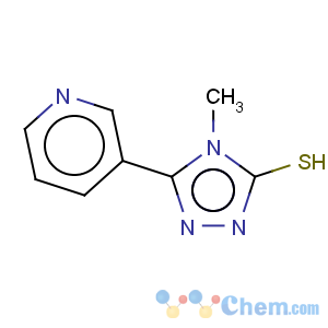 CAS No:3652-31-1 3H-1,2,4-Triazole-3-thione,2,4-dihydro-4-methyl-5-(3-pyridinyl)-