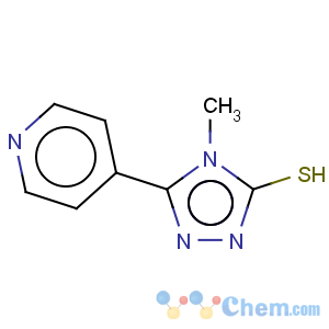 CAS No:3652-32-2 3H-1,2,4-Triazole-3-thione,2,4-dihydro-4-methyl-5-(4-pyridinyl)-