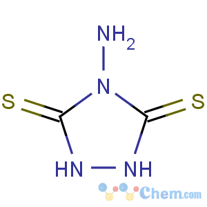 CAS No:3652-33-3 1,2,4-Triazolidine-3,5-dithione,4-amino-