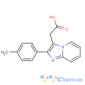 CAS No:365213-69-0 2-[2-(4-methylphenyl)imidazo[1,2-a]pyridin-3-yl]acetic acid
