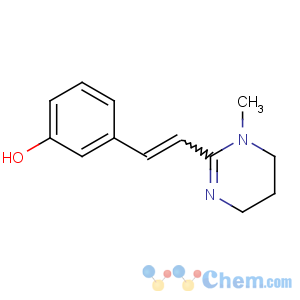 CAS No:36531-26-7 3-[(E)-2-(1-methyl-5,6-dihydro-4H-pyrimidin-2-yl)ethenyl]phenol