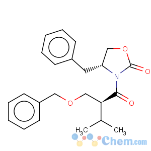 CAS No:365541-74-8 (4R)-3-[(2S)-3-Methyl-1-oxo-2-[(phenylmethoxy)methyl]butyl]-4-(phenylmethyl)-2-oxazolidinone