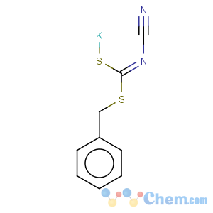 CAS No:36598-30-8 Carbamodithioic acid,cyano-, phenylmethyl ester, potassium salt (9CI)